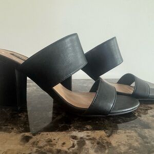 Parker & Sky Black Women's Mules